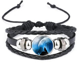 Bracelet en cuir Johnny Hallyday - Photo loup 16 modèles | Johnny Hallyday Fanclub