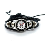 Bracelet en cuir Johnny Hallyday - Photo route 66 15 modèles | Johnny Hallyday Fanclub