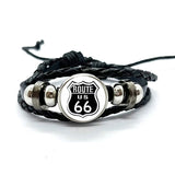Bracelet en cuir Johnny Hallyday - Photo route 66 15 modèles | Johnny Hallyday Fanclub