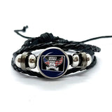 Bracelet en cuir Johnny Hallyday - Photo route 66 15 modèles | Johnny Hallyday Fanclub