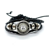 Bracelet en cuir Johnny Hallyday - Photo route 66 15 modèles | Johnny Hallyday Fanclub