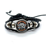 Bracelet en cuir Johnny Hallyday - Photo route 66 15 modèles | Johnny Hallyday Fanclub