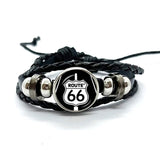 Bracelet en cuir Johnny Hallyday - Photo route 66 15 modèles | Johnny Hallyday Fanclub