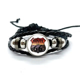 Bracelet en cuir Johnny Hallyday - Photo route 66 15 modèles | Johnny Hallyday Fanclub