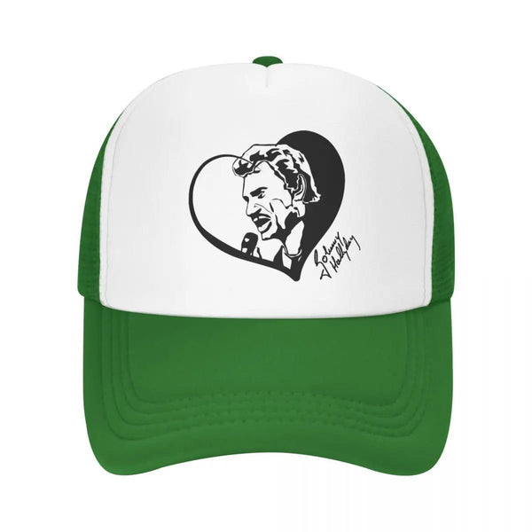 Casquette Johnny Hallyday - Cœur rebelle | Johnny Hallyday Fanclub
