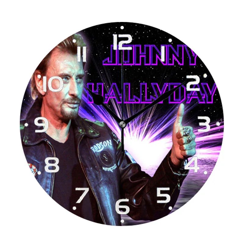 Horloge Johnny Hallyday Néon Bleu Horloge Johnny Hallyday Néon Bleu