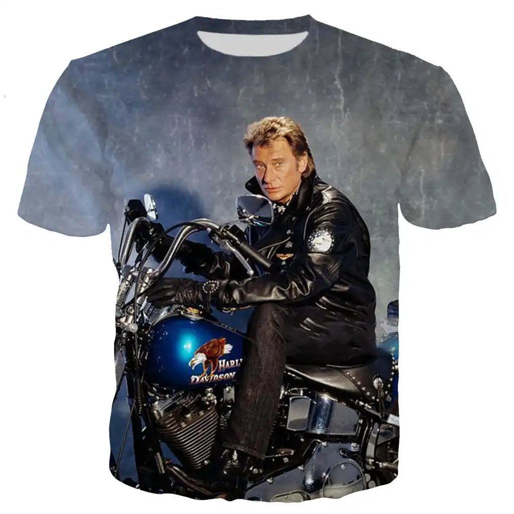 Tee-shirt Johnny Hallyday #1