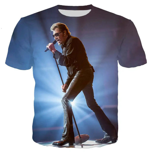 Tee-shirt Johnny Hallyday - Rockstar | Johnny Hallyday Fanclub