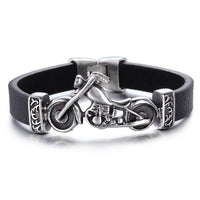 Bracelet en cuir Johnny Hallyday - Harley #2 | Johnny Hallyday Fanclub