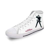 Chaussures montantes Johnny Hallyday - Blanches 8 modèles | Johnny Hallyday Fanclub