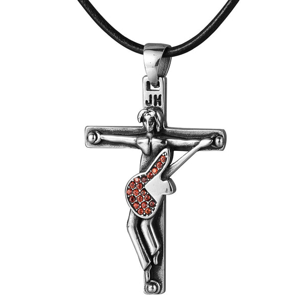 Collier pendentif Johnny Hallyday - Croix | Johnny Hallyday Fanclub
