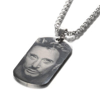 Collier pendentif Johnny Hallyday - Goodbye | Johnny Hallyday Fanclub