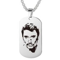 Collier pendentif Johnny Hallyday - Hommage 3 modèles | Johnny Hallyday Fanclub