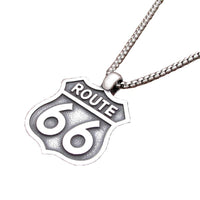 Collier pendentif Johnny Hallyday - Route 66 | Johnny Hallyday Fanclub