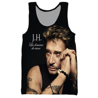 Débardeur JOHNNY HALLYDAY La douceur de vivre | Johnny Hallyday Fanclub