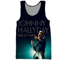 Débardeur JOHNNY HALLYDAY Que je t'aime | Johnny Hallyday Fanclub