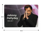 Plaque décorative Johnny Hallyday #3 | Johnny Hallyday Fanclub