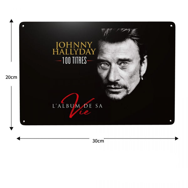 Plaque Johnny Hallyday #10 | Johnny Hallyday Fanclub
