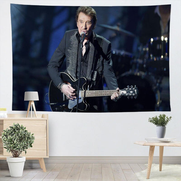 Tapisserie murale Johnny Hallyday 19 modèles | Johnny Hallyday Fanclub