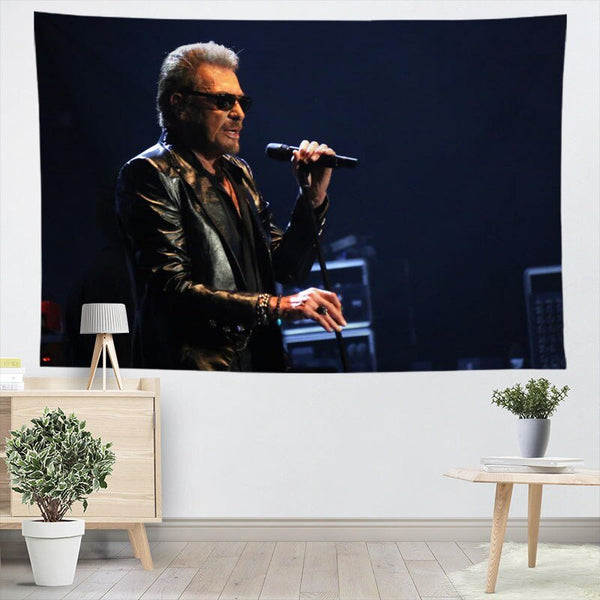 Tapisserie murale Johnny Hallyday 19 modèles | Johnny Hallyday Fanclub