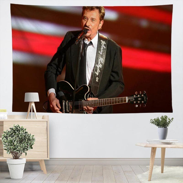 Tapisserie murale Johnny Hallyday 19 modèles | Johnny Hallyday Fanclub