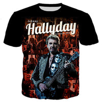 Tee-shirt Johnny Hallyday Calendrier 2019 | Johnny Hallyday Fanclub