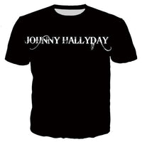 Tee-shirt Johnny Hallyday Imprimé #2 | Johnny Hallyday Fanclub