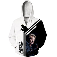 Veste zippée JOHNNY HALLYDAY #1 | Johnny Hallyday Fanclub