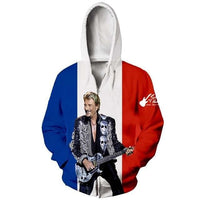 Veste zippée JOHNNY HALLYDAY Mon pays #1 | Johnny Hallyday Fanclub