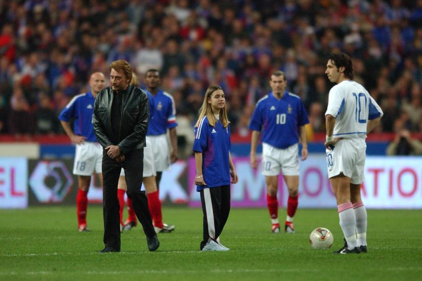 Johnny Hallyday et l'équipe de France de football : l'histoire d'un mariage improbable