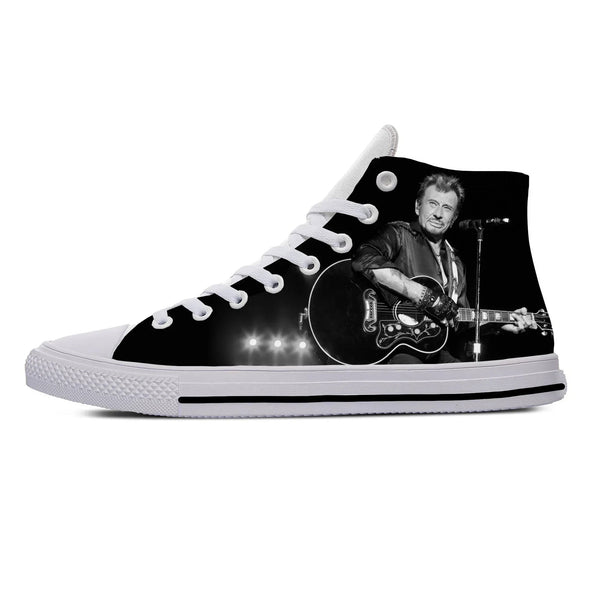 Chaussures montantes Johnny Hallyday - Blanches 7 modèles #3