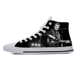 Chaussures montantes Johnny Hallyday - Blanches 7 modèles #3