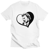 Tee-shirt en coton Johnny Hallyday #1 2 couleurs