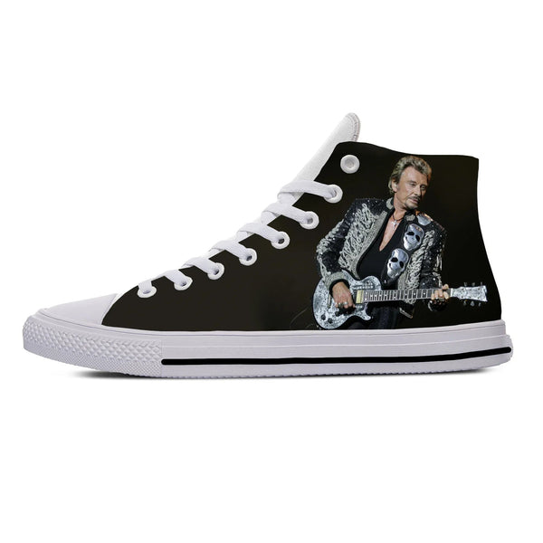 Chaussures montantes Johnny Hallyday - Blanches 7 modèles #3