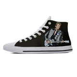 Chaussures montantes Johnny Hallyday - Blanches 7 modèles #3