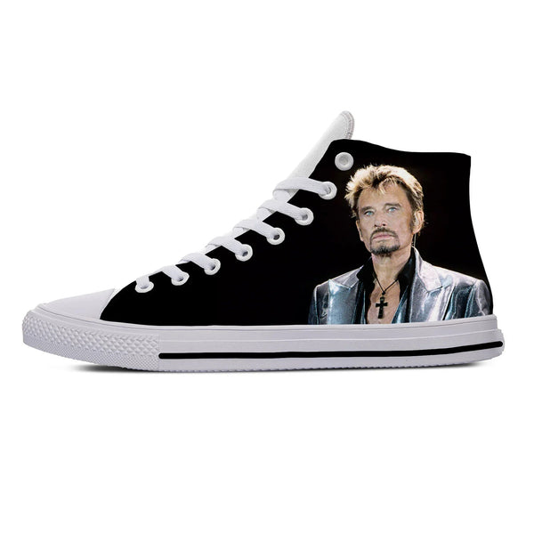 Chaussures montantes Johnny Hallyday - Blanches 7 modèles #3