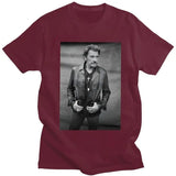 Tee-shirt en coton Johnny Hallyday - Le Taulier #1 9 couleurs