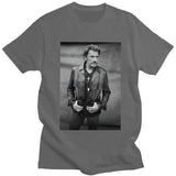 Tee-shirt en coton Johnny Hallyday - Le Taulier #1 9 couleurs