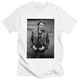 Tee-shirt en coton Johnny Hallyday - Le Taulier #1 9 couleurs