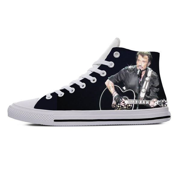 Chaussures montantes Johnny Hallyday - Blanches 7 modèles #3