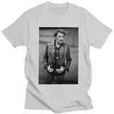Tee-shirt en coton Johnny Hallyday - Le Taulier #1 9 couleurs