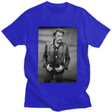 Tee-shirt en coton Johnny Hallyday - Le Taulier #1 9 couleurs