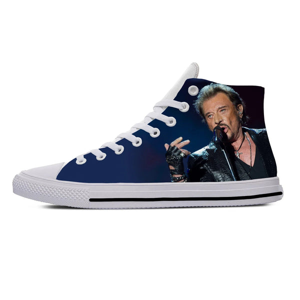 Chaussures montantes Johnny Hallyday - Blanches 7 modèles #3
