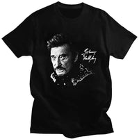 Tee-shirt en coton Johnny Hallyday - Le Taulier #2