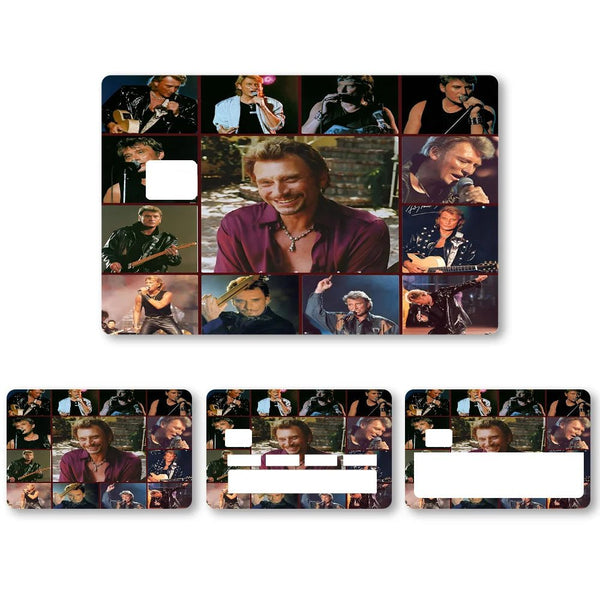 Autocollants pour carte Johnny Hallyday - 7 modèles | Johnny Hallyday Fanclub
