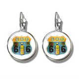 Boucles d'oreilles Johnny Hallyday - Route 66 12 modèles | Johnny Hallyday Fanclub