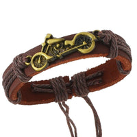 Bracelet en cuir Johnny Hallyday - Harley 1 | Johnny Hallyday Fanclub