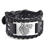 Bracelet en cuir Johnny Hallyday - Loup 3 modèles | Johnny Hallyday Fanclub