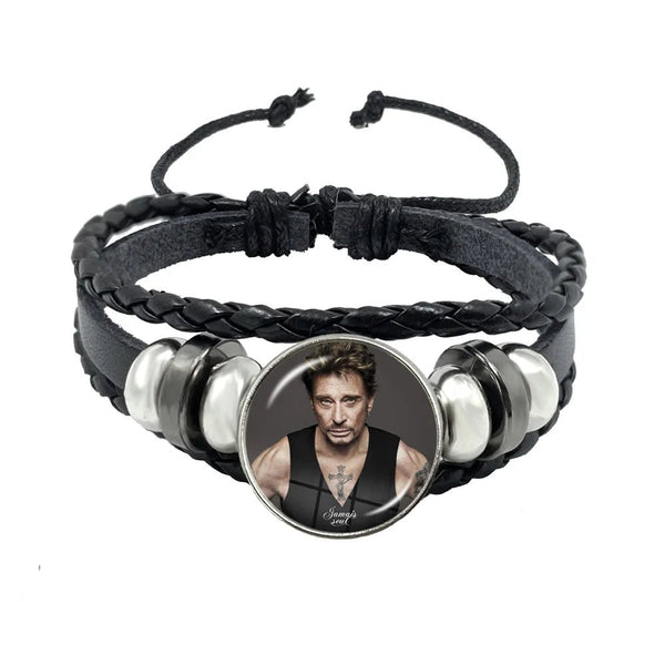 Bracelet Johnny Hallyday - Photo hommage 8 modèles | Johnny Hallyday Fanclub