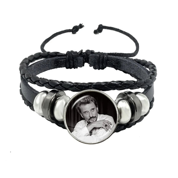 Bracelet Johnny Hallyday - Photo hommage 8 modèles | Johnny Hallyday Fanclub